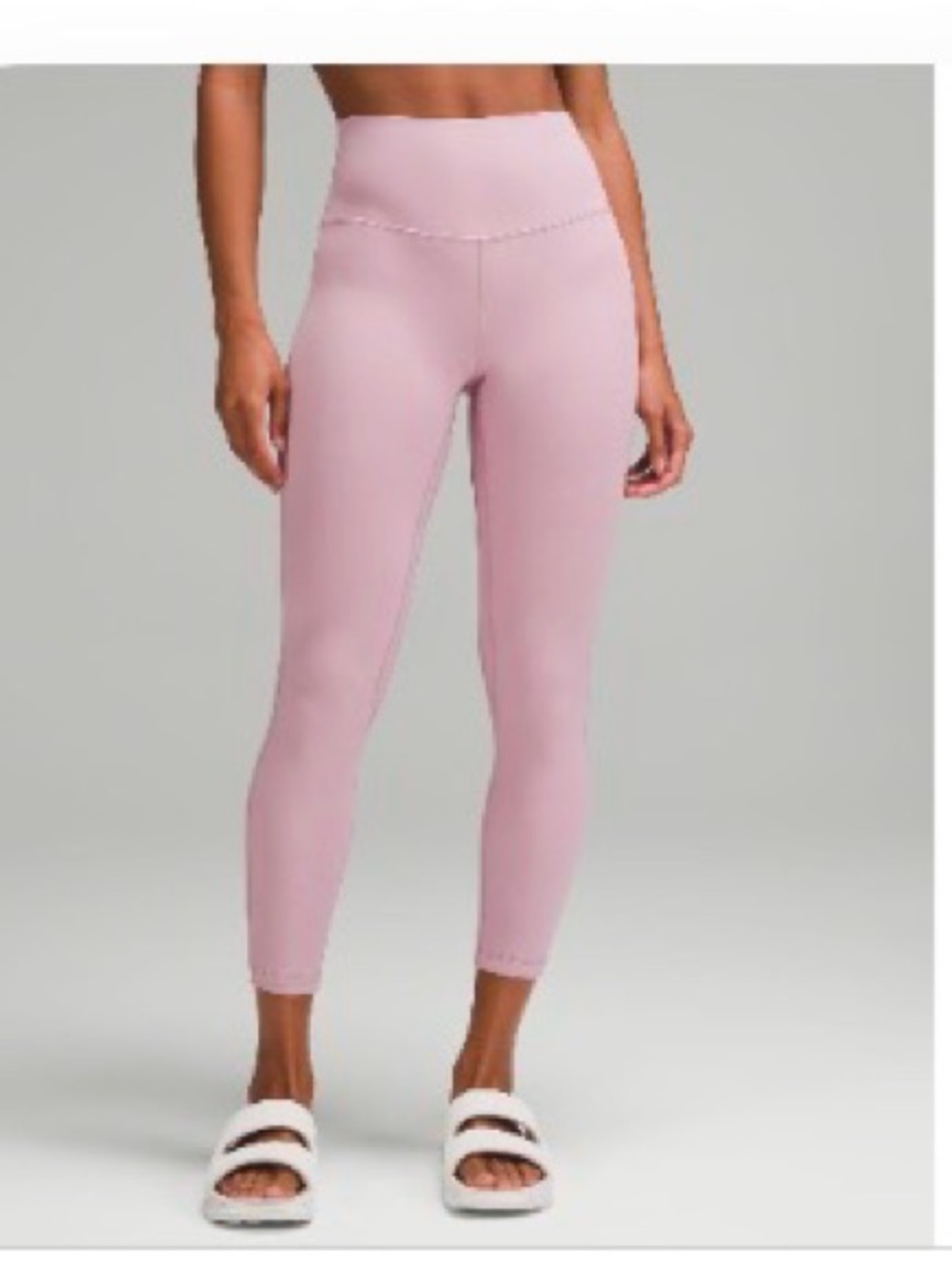 Lululemon - align leggings- rose blush